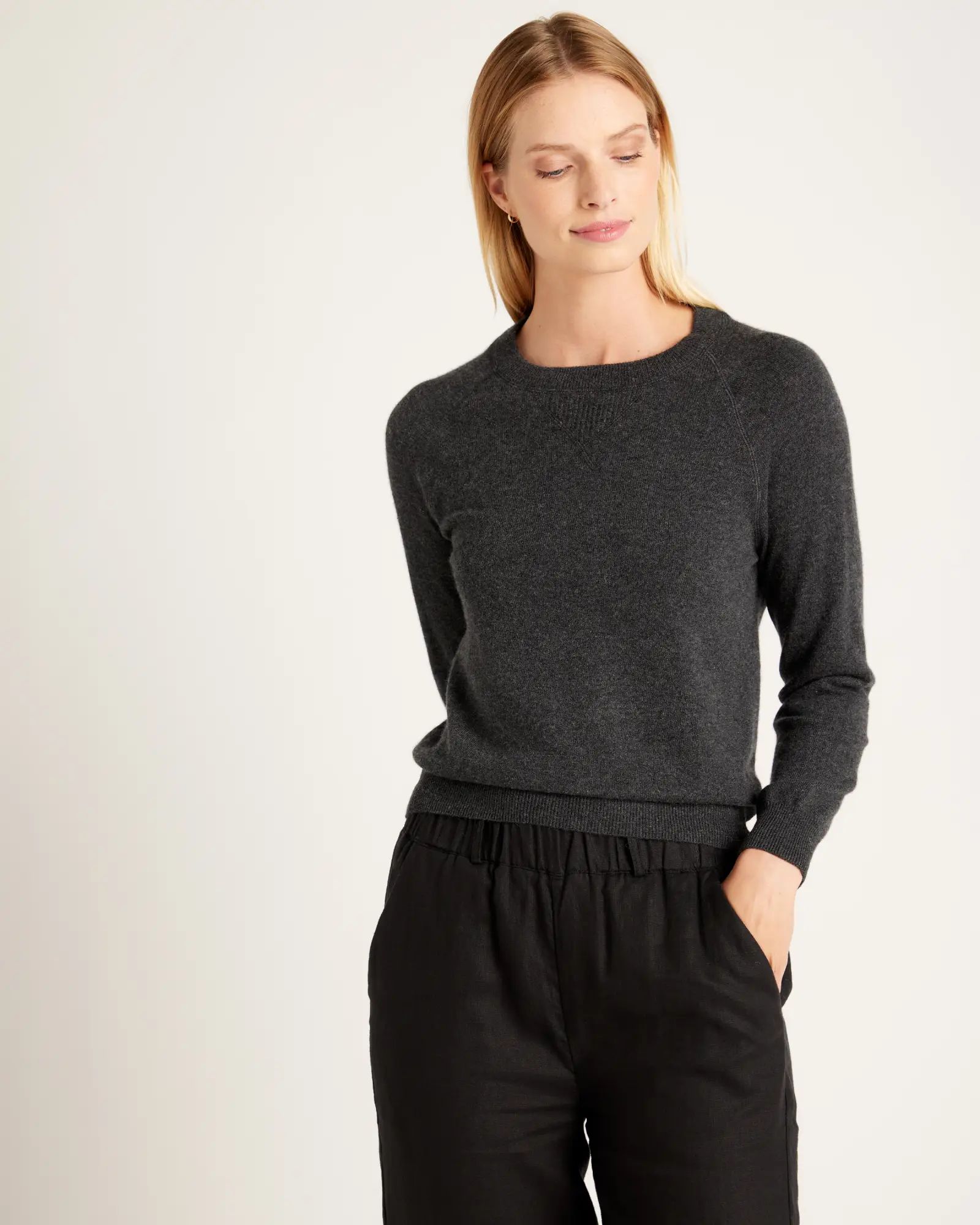 Luxe Baby Cashmere Sweatshirt | Quince