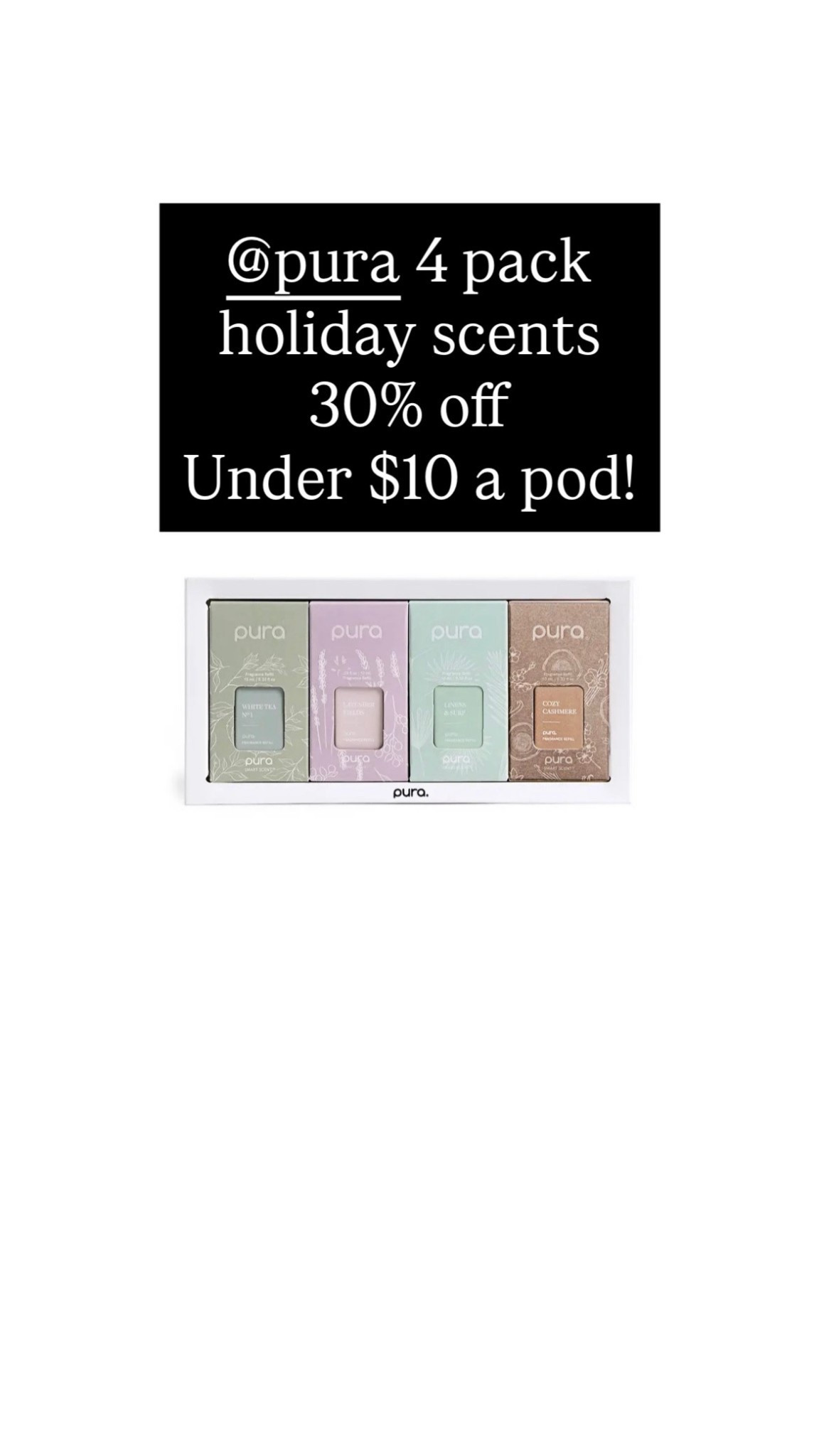 Pura
Home scents
Nordstrom Black Friday
Pura diffusers 


#LTKCyberWeek #LTKHoliday #LTKGiftGuide