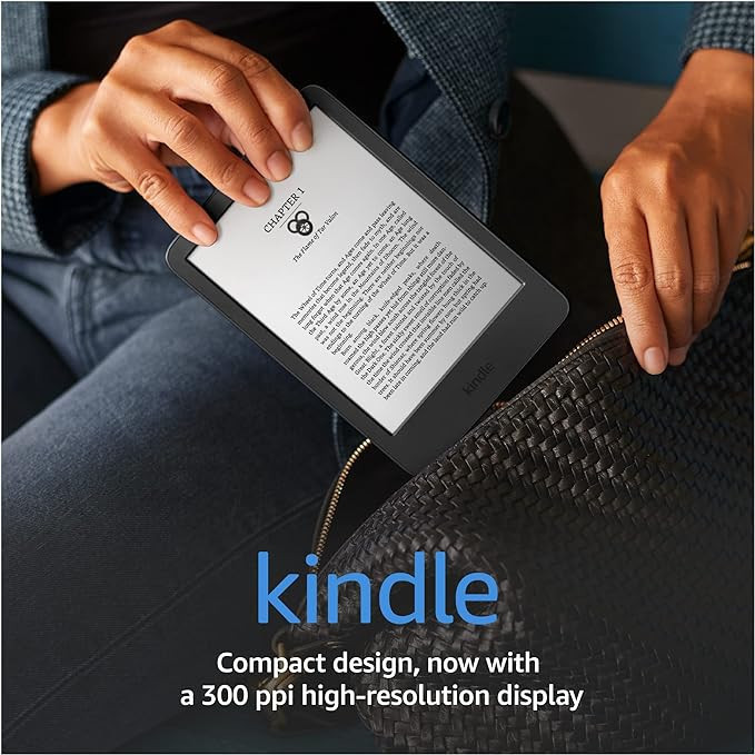 Kindle – The lightest and most compact Kindle, now with a 6” 300 ppi high-resolution display,... | Amazon (US)