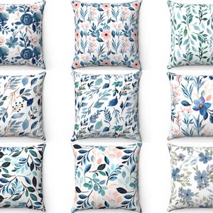 Caitlin Wilson Vienna Floral Modern Glam Chic Pillow Cover | Etsy | Etsy (US)