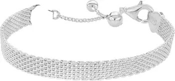 18k Gold Plated Sterling Silver Mash Chain Adjustable Bracelet Holiday Gift Idea | Nordstrom