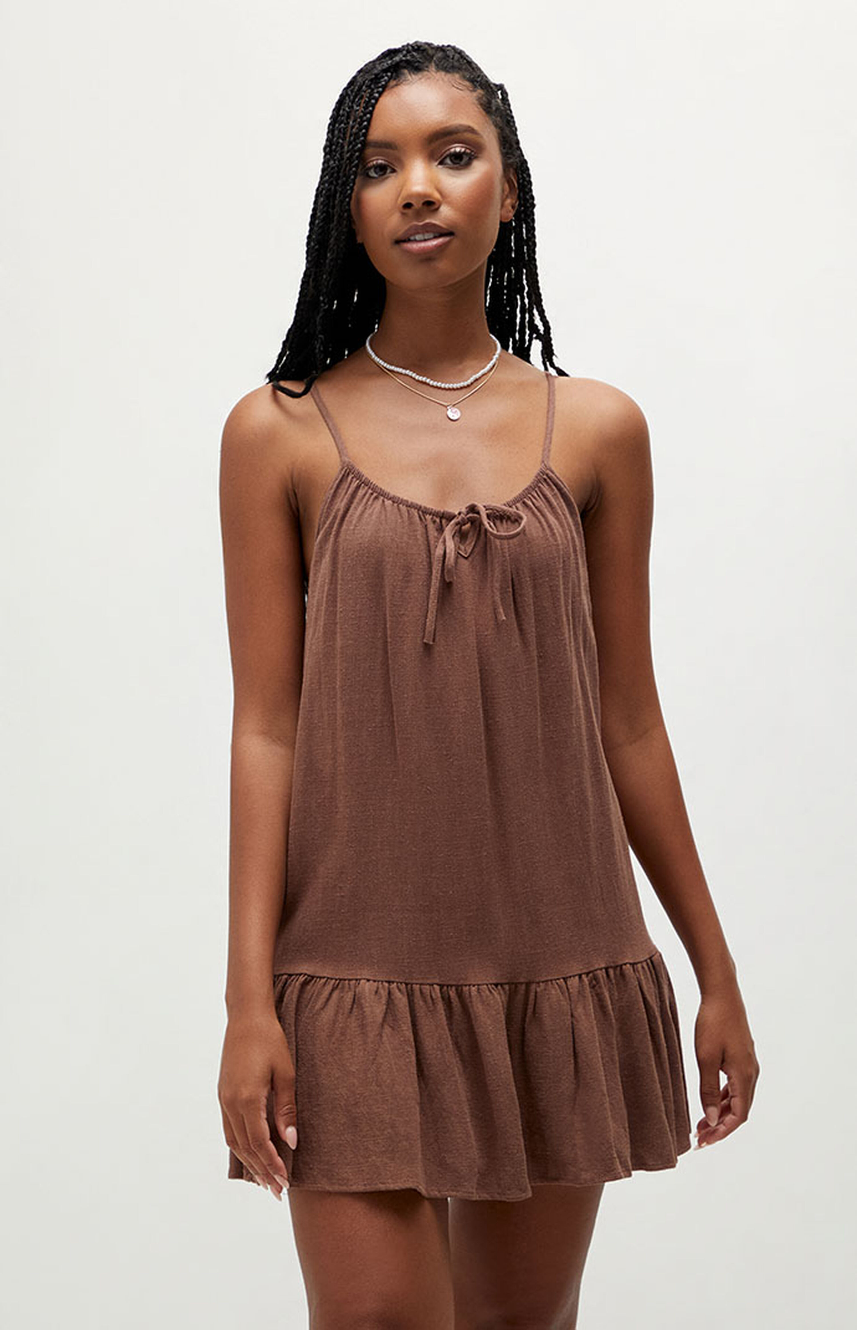 LA Hearts Keyhole Drop Waist Dress | PacSun | PacSun