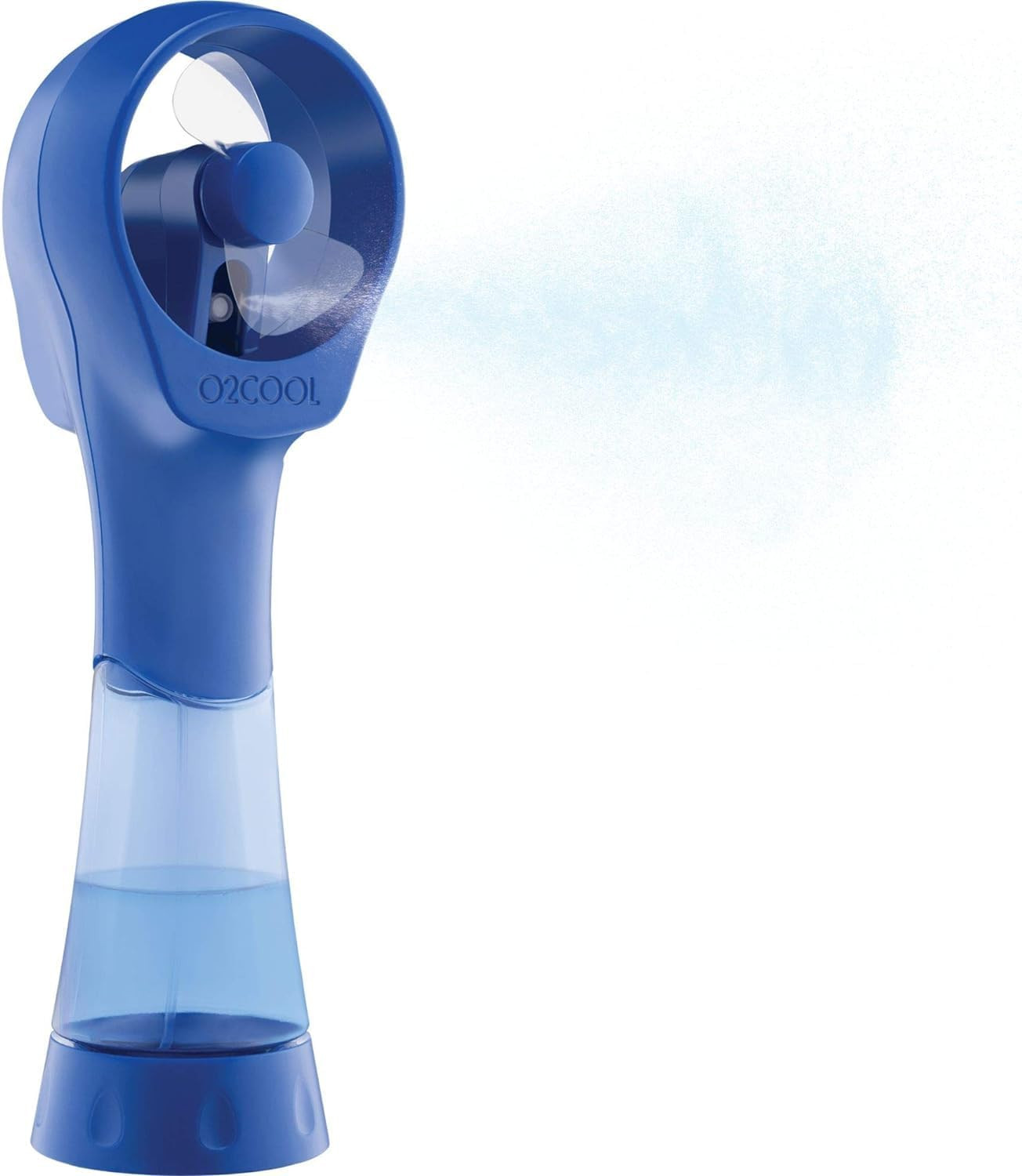 O2COOL Elite Battery Powered Handheld Water Misting Fan (Blue) | Amazon (US)