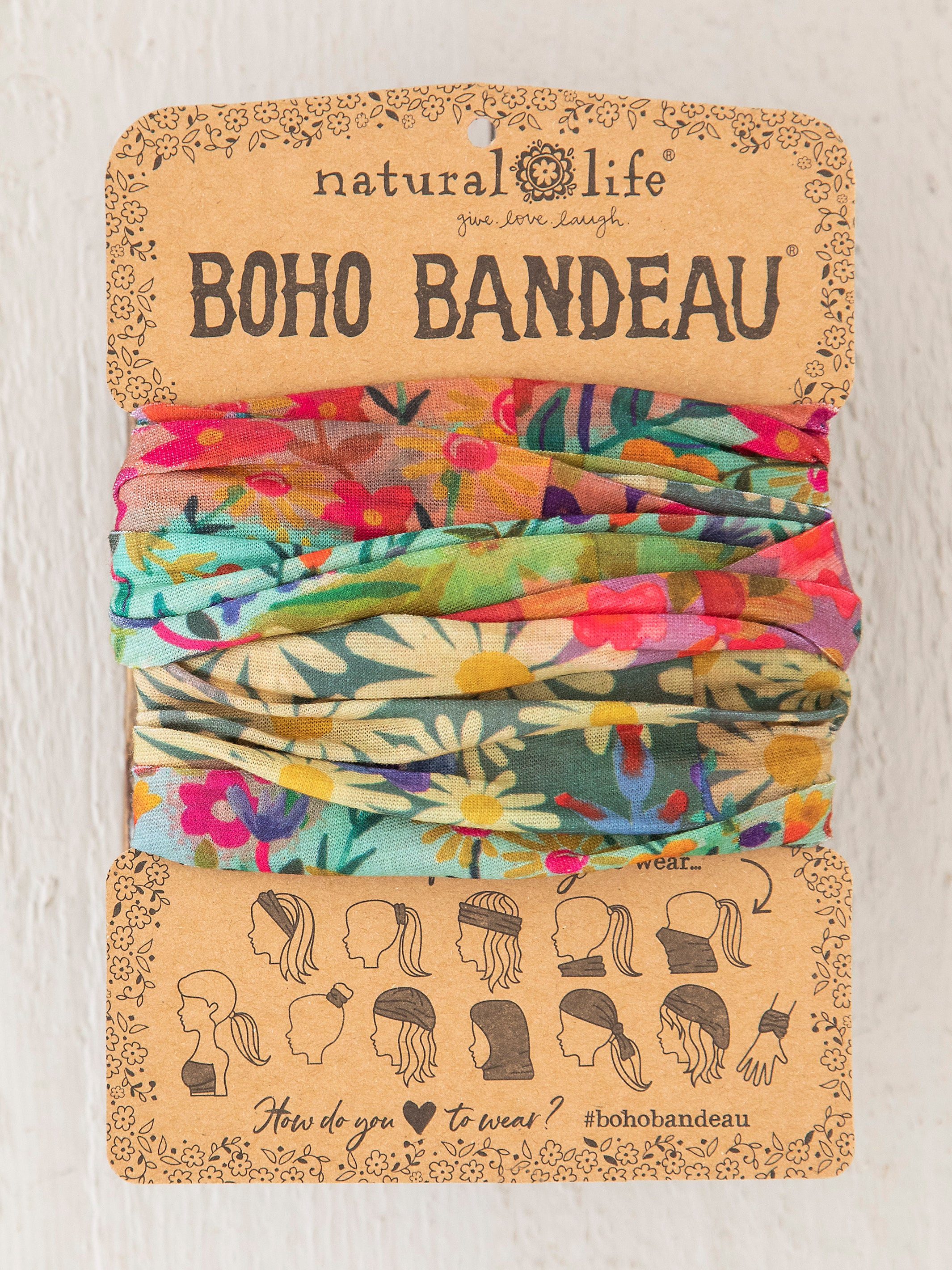 Full Boho Bandeau® Headband | Natural Life