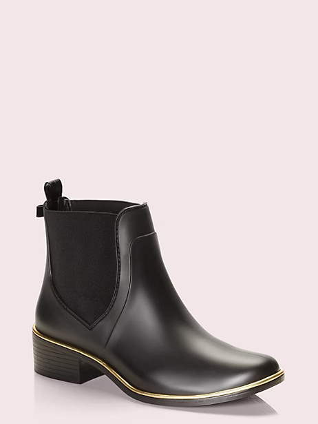 Kate Spade Sedgewick Rain Boots, Black - 10 | Kate Spade (US)