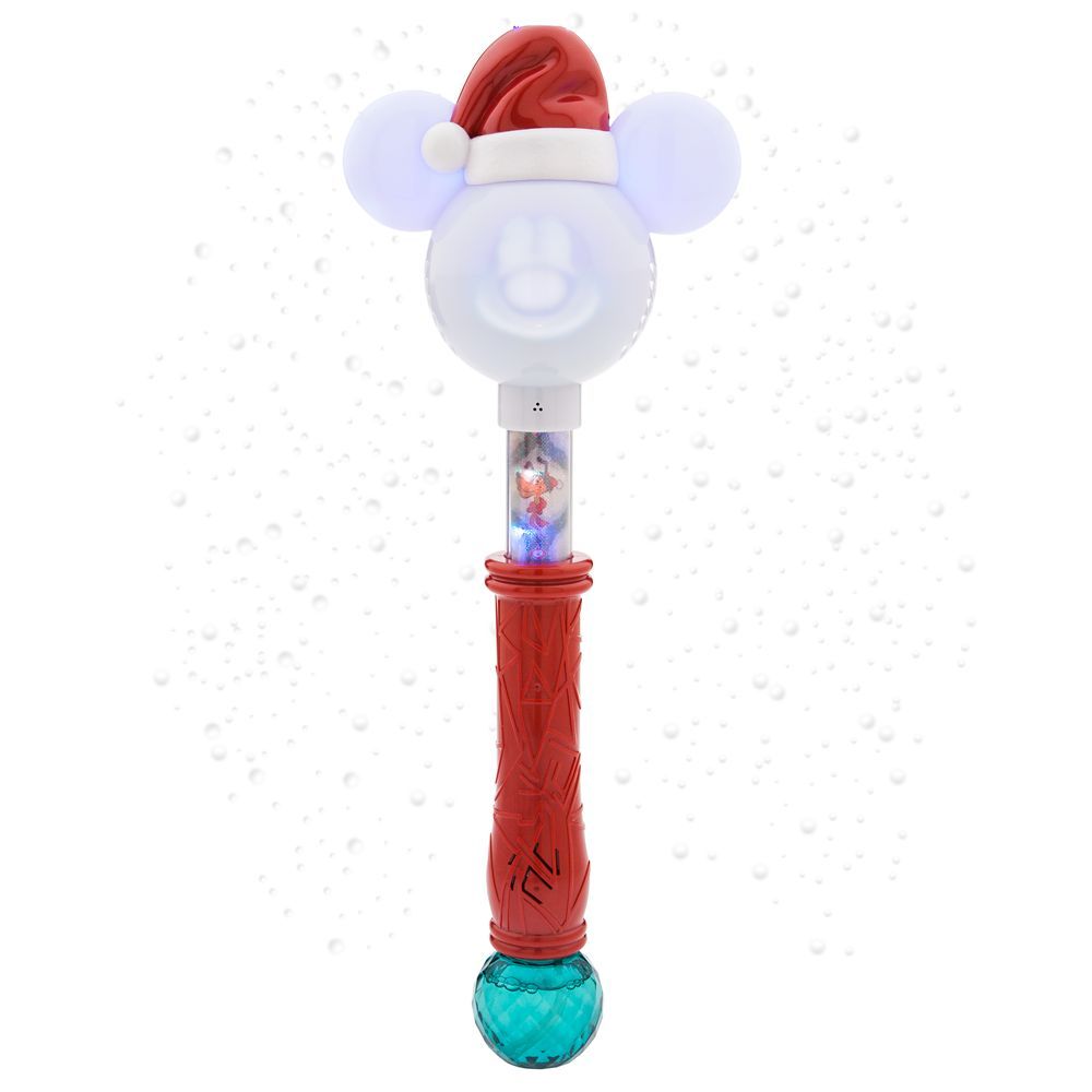 Mickey Mouse Holiday Light-Up Singing Snow Wand | Disney Store