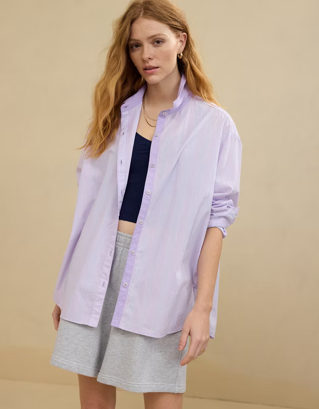 Aerie Good Day Button Down Shirt | Aerie