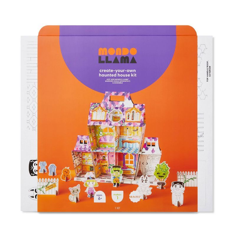 Color-Your-Own Haunted House - Mondo Llama™ | Target