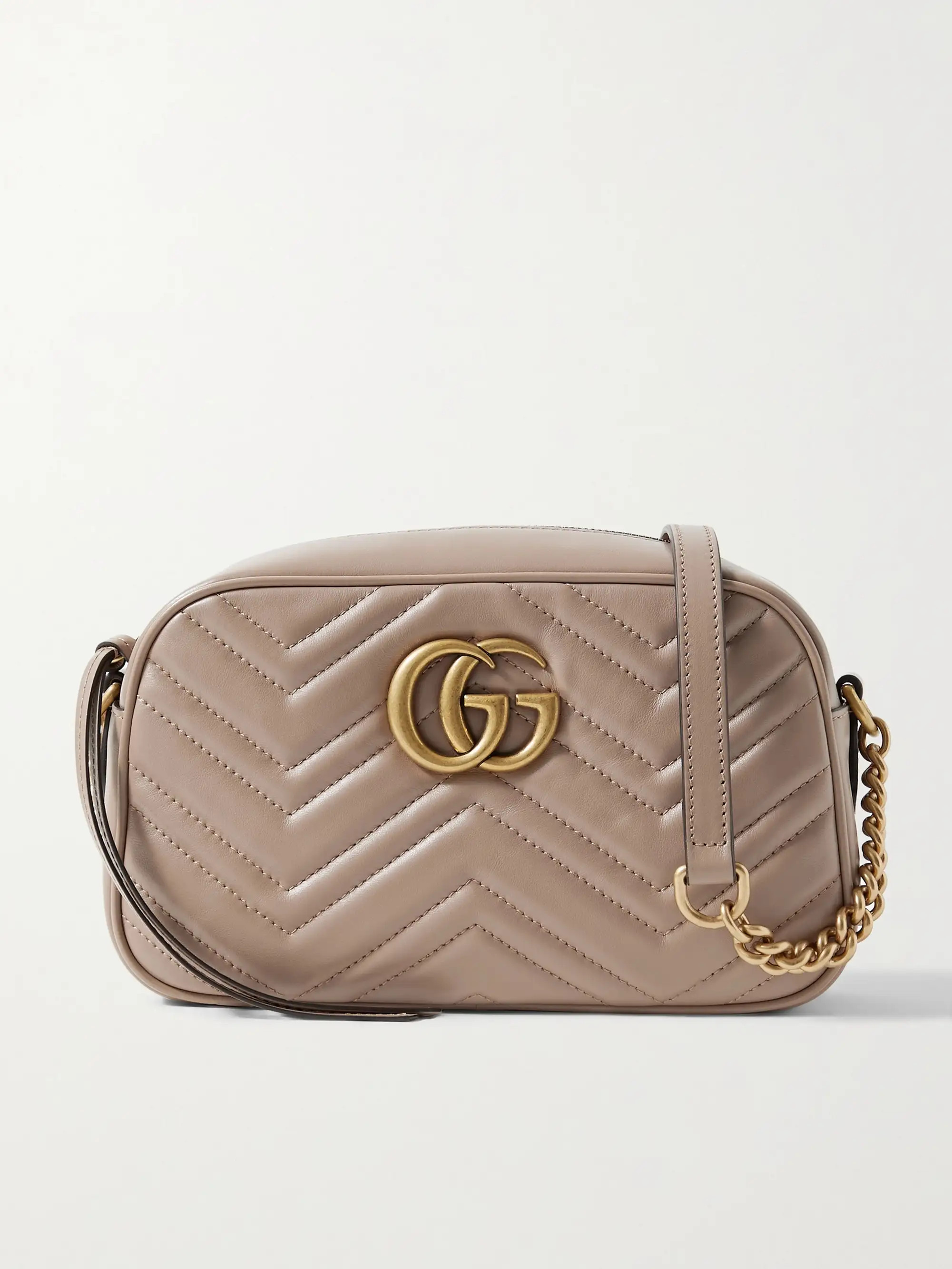 GG Marmont Camera small quilted leather shoulder bag | NET-A-PORTER (US)
