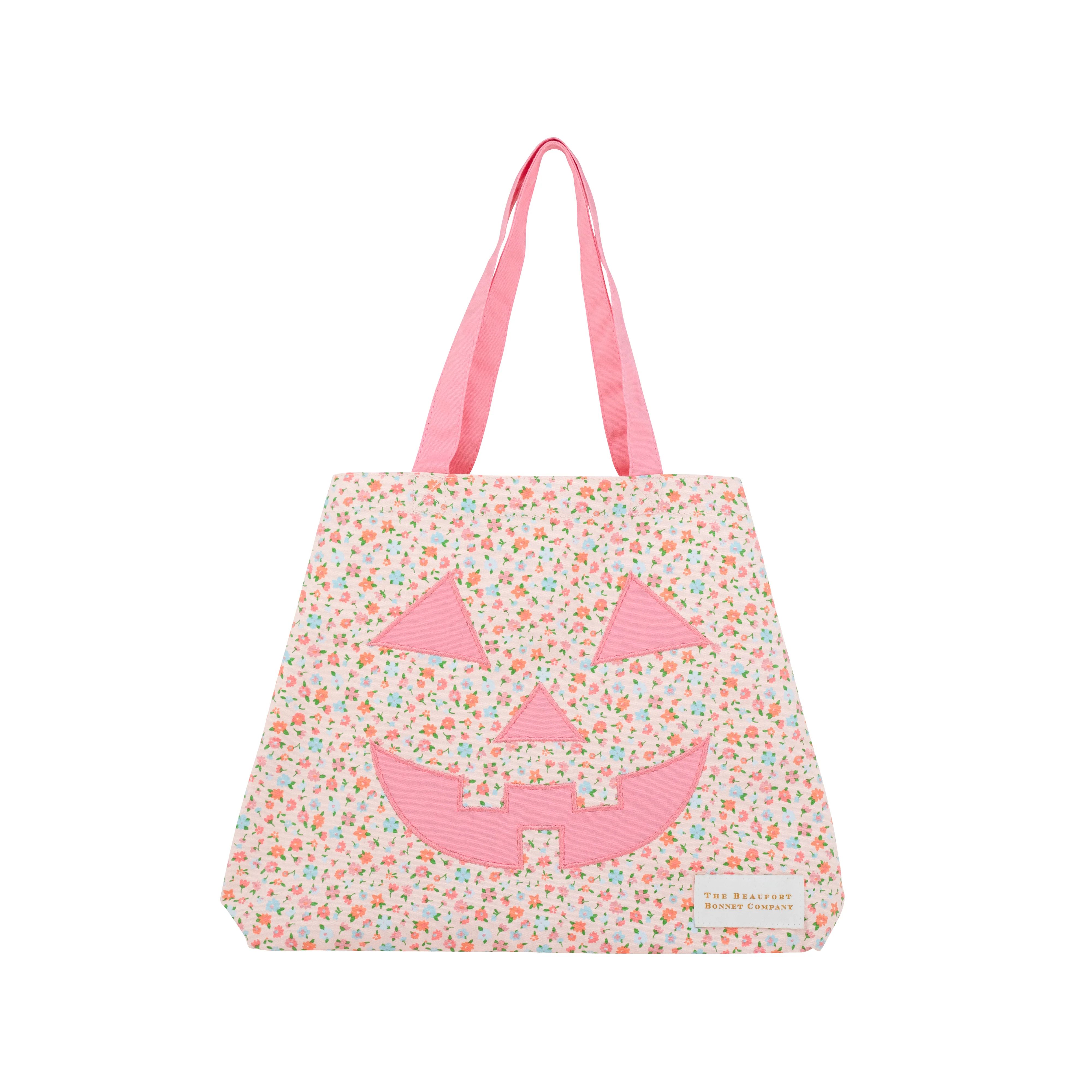Boofort Candy Carrier - Fall Fest Floral with Hamptons Hot Pink | The Beaufort Bonnet Company