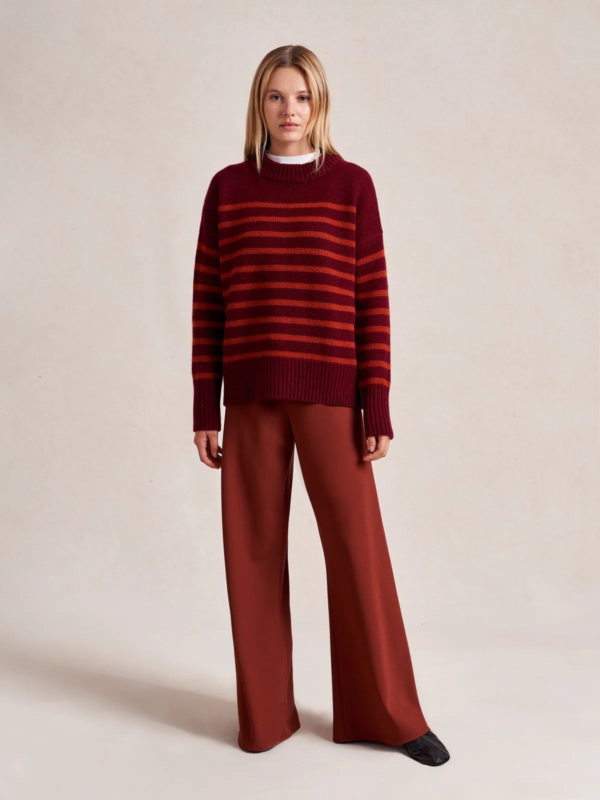 Holiday party outfit / holiday outfits / silk pants / stripe sweater

#LTKHoliday #LTKSeasonal