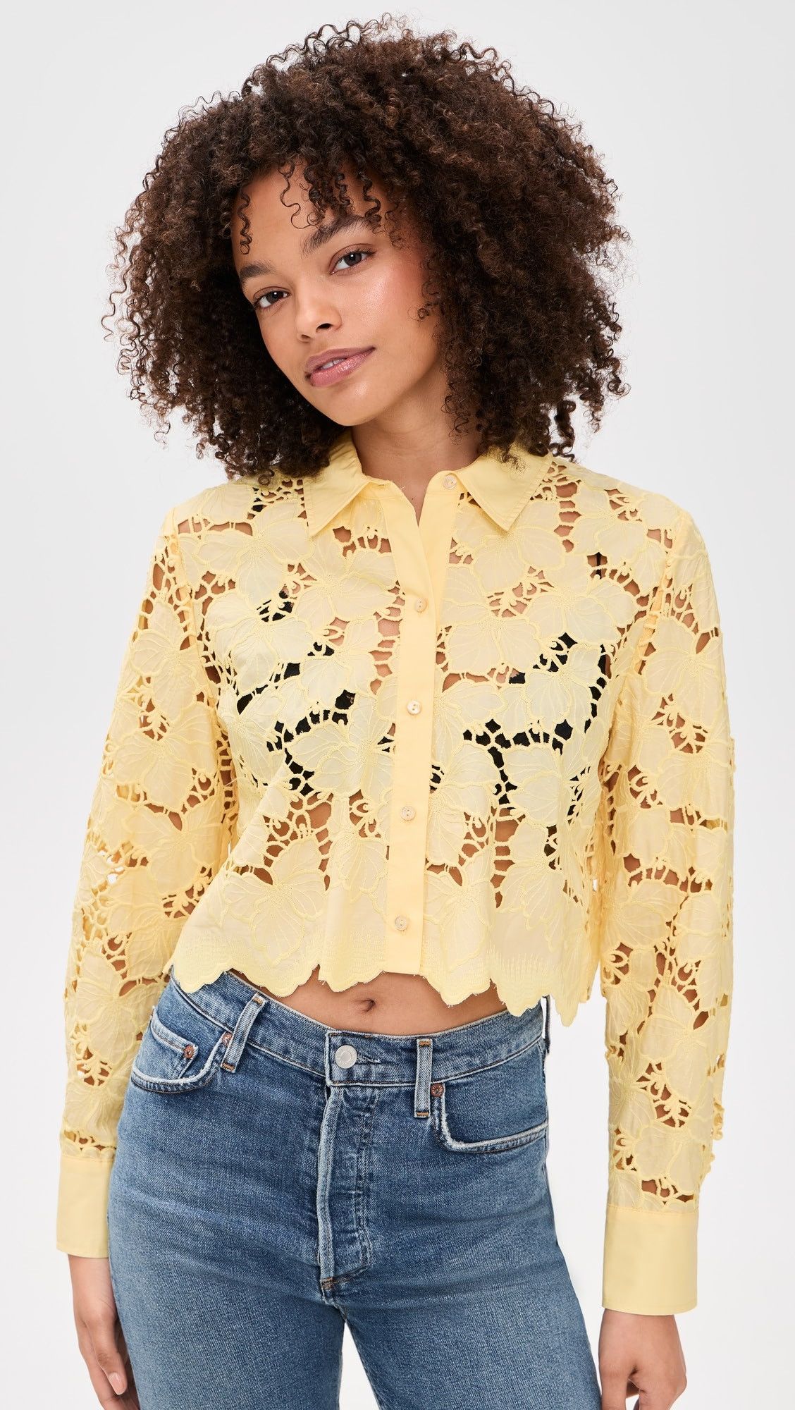 Seychelle Cropped Button Down | Shopbop