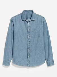 Classic Fit Chambray Shirt | Old Navy (US)
