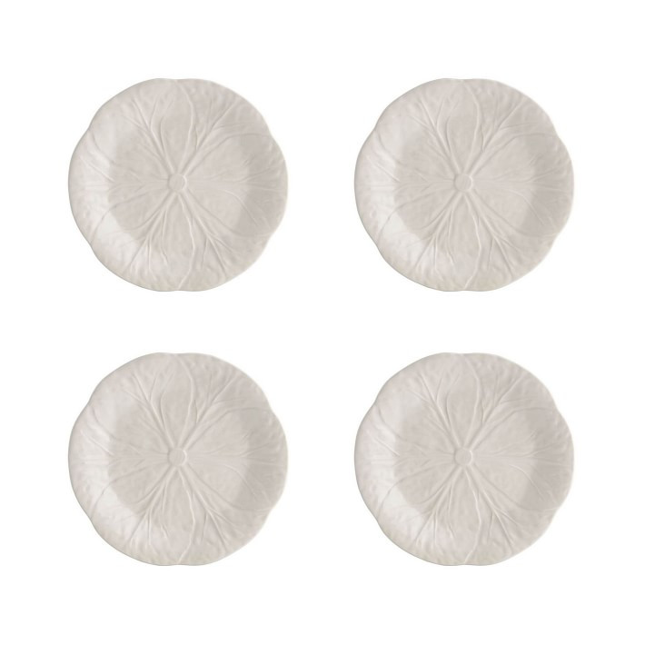 Bordallo Pinheiro Cabbage Dessert Plates, Set of 4 | Williams-Sonoma