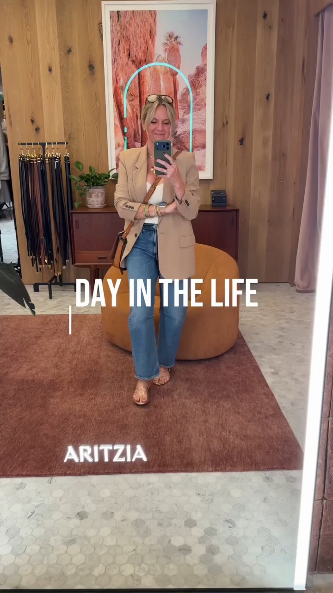 A day in the life of a personal stylist 🛍️☕ — camel blazer on, coffee in hand, and a very large bag of returns to finish off from earlier this week. 

Anthropologie first, then over to the mall for Nordstrom. Once those were finally done, I shifted gears — because I had a personal shopping appointment that afternoon and a dressing room to set up. 

This is the part I love. Pulling pieces with a specific client in mind, thinking through what she already has, what's missing, and what makes sense to add for fall. Getting everything organized and ready before she walks in so that when she arrives, we can just get straight to the good part. 

She tried everything on, we talked through fit, made adjustments, and narrowed it down to the pieces that were really going to work for her wardrobe. And then Nordstrom was only stop one — we headed to Aritzia to round out the rest of the day. 

Returns in the morning, dressing rooms in the afternoon. Honestly, not a bad way to spend a day. 🤍 

Comment SHOP below to inquire about a personal shopping appointment with our team. 👇