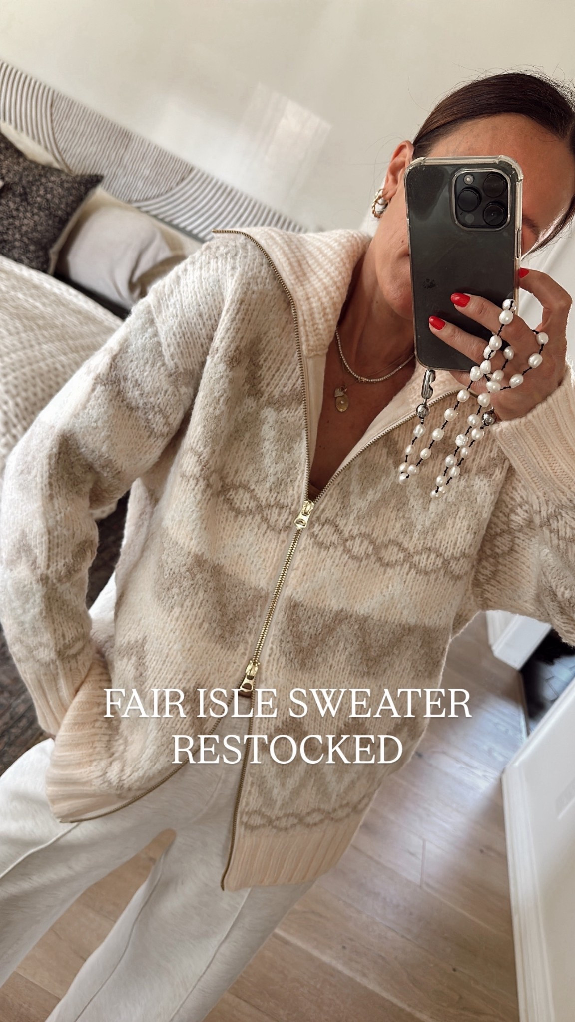 Cozy fair isle sweater restocked 

#LTKOver40 #LTKPetite