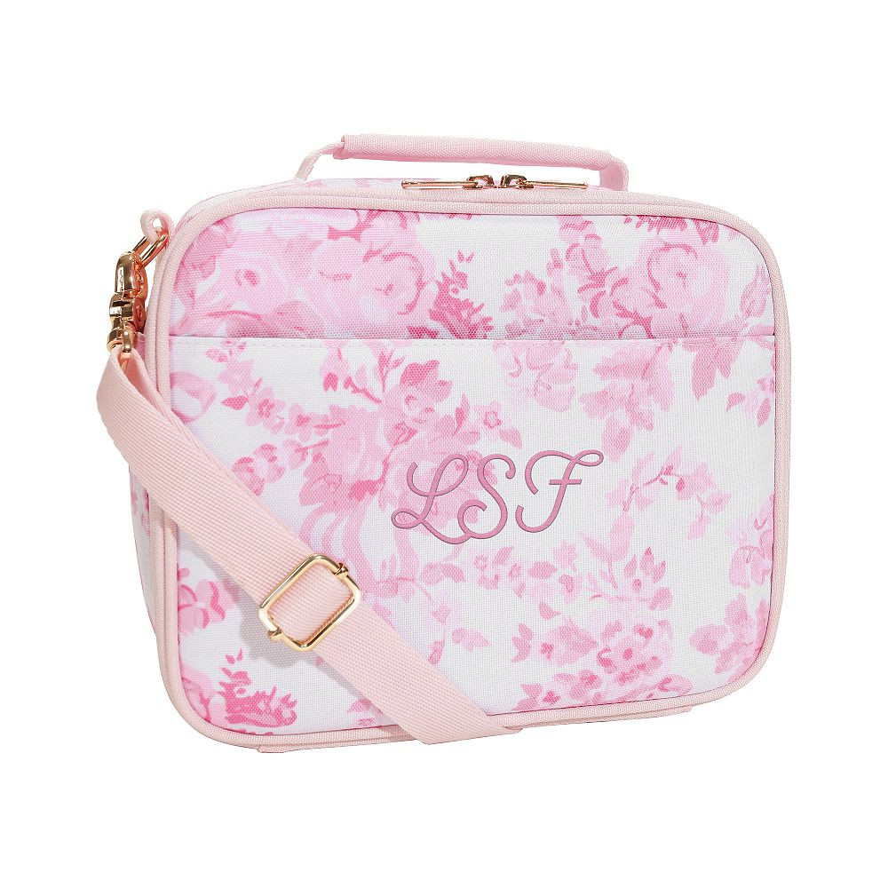 Gear-Up LoveShackFancy Pink Damask Cold Pack Lunch Box | Pottery Barn Teen