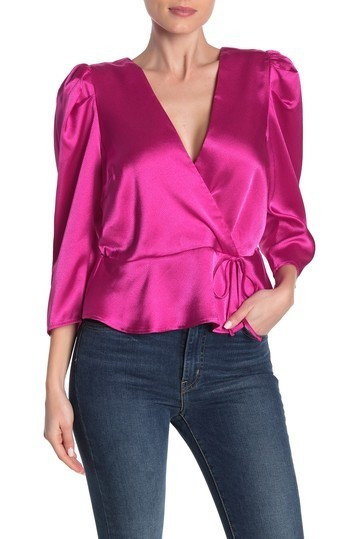 Puff Sleeve Woven Blouse | Nordstrom Rack
