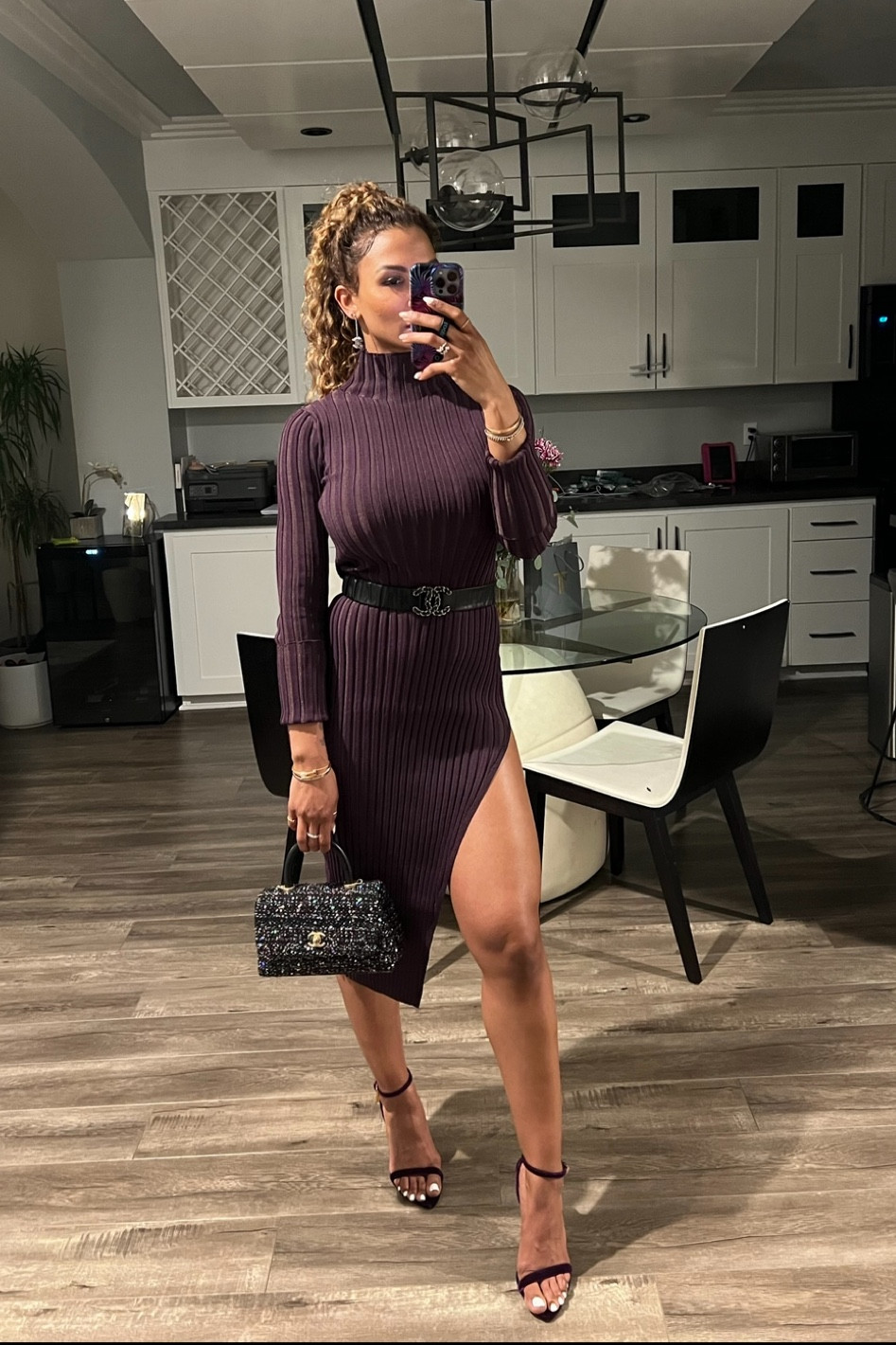 Both the dress and shoes are on sale right now 💜 I wore a belt around this dress to give it a bit more shape

#LTKstyletip #LTKsalealert