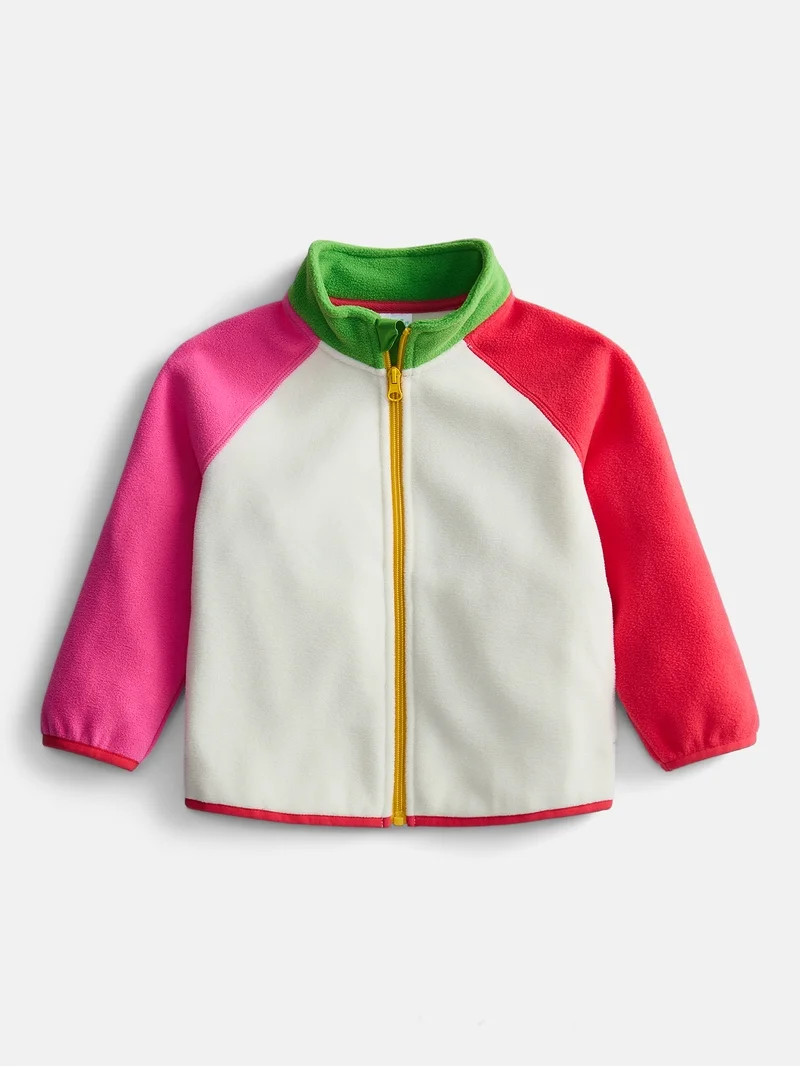 Wonder Nation Toddler Microfleece Jacket, Sizes 12M-5T | Walmart (US)