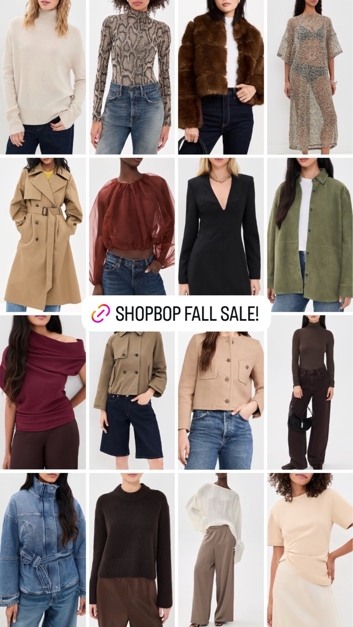 @Shopbop Fall Event sale ends tomorrow!

#LTKSeasonal #LTKOver40 #LTKSaleAlert