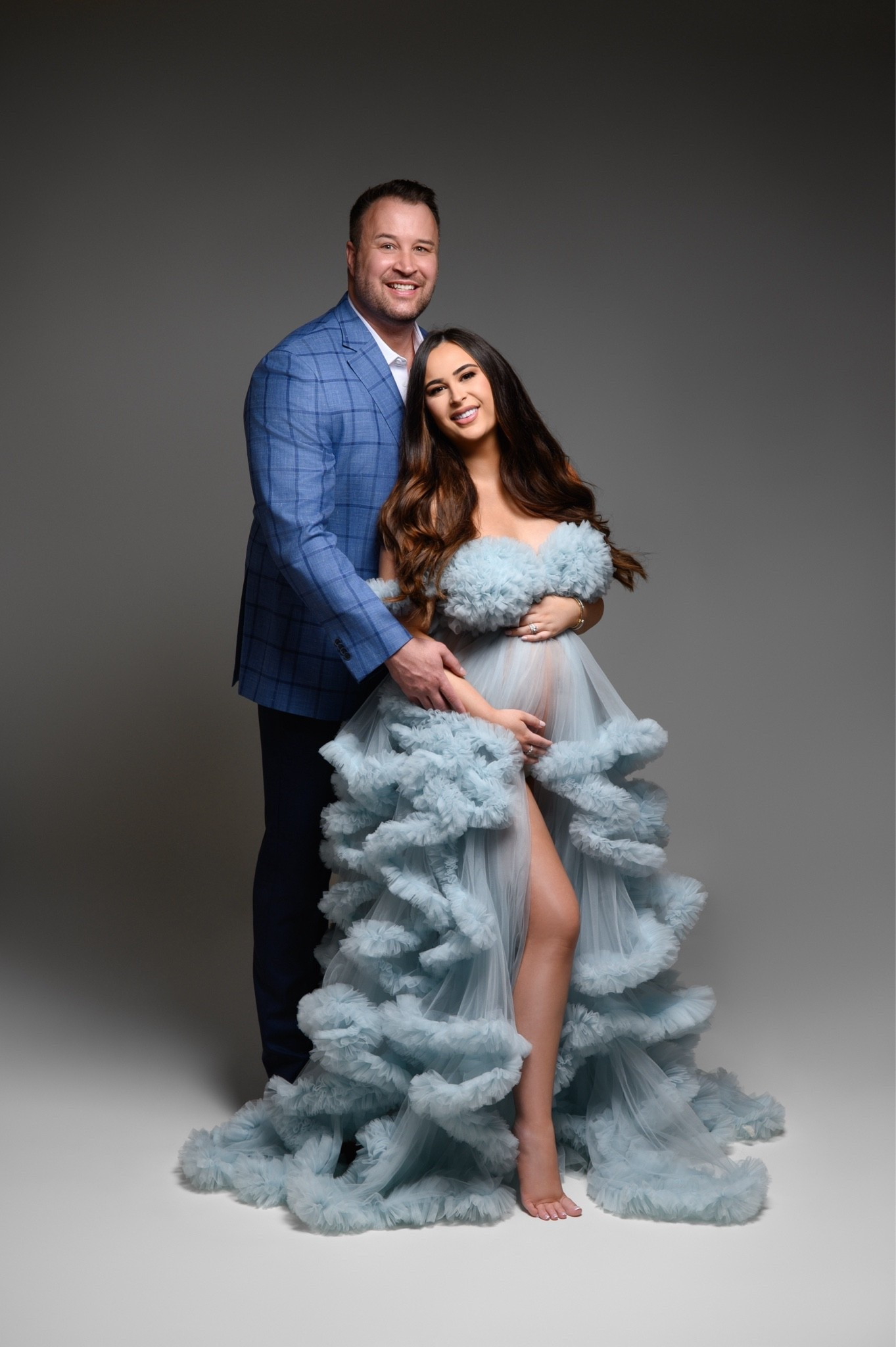 Maternity photos, menswear, wool jacket.

#LTKMens #LTKBump