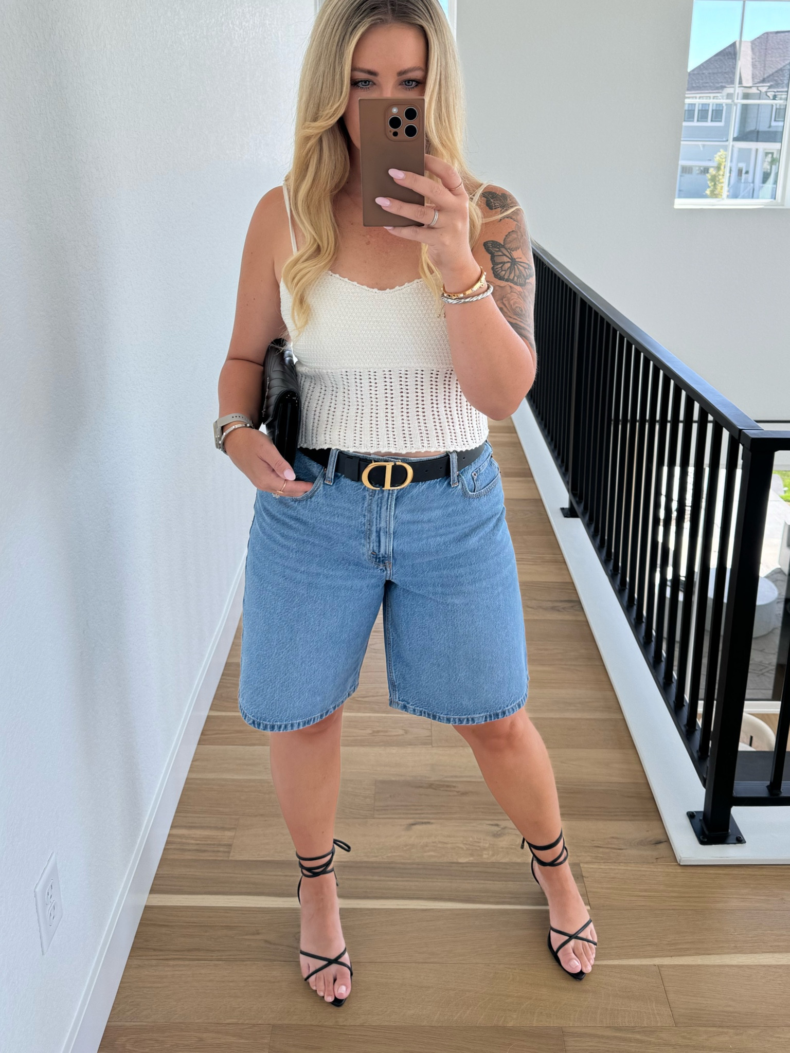 These shoes are 30% off right now!! 

Fall outfit 
Shorts 
Heels 
Midsize


#LTKOver40 #LTKStyleTip #LTKMidsize