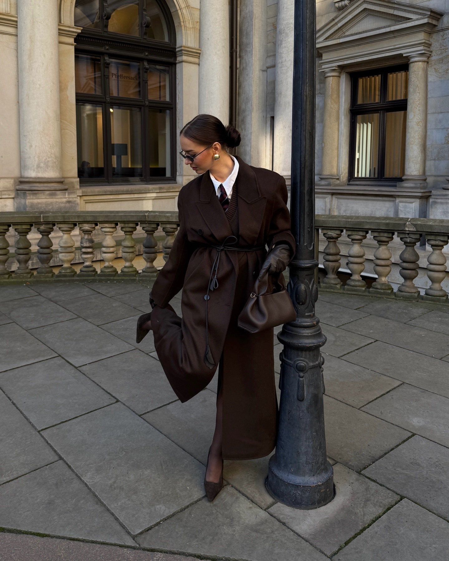 Old money city chic in all brown 🤎

I wear size S in the coat 

#LTKeurope #LTKFashionMonth #LTKdeutschland