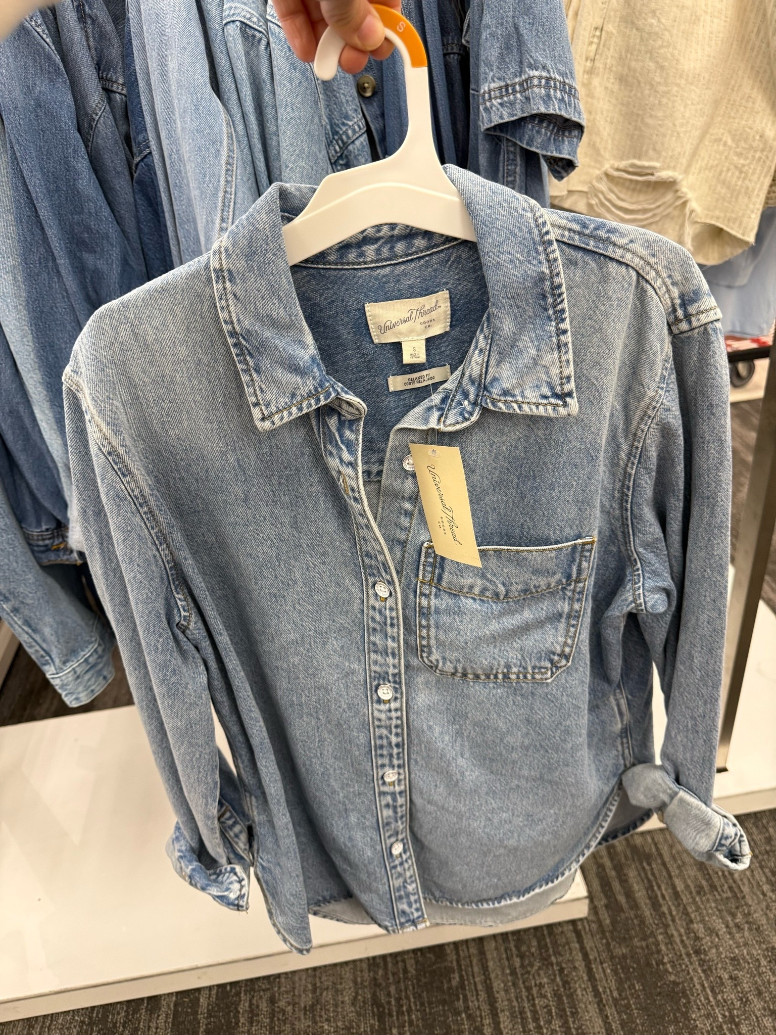 The perfect denim shirt from Target

#LTKOver40 #LTKmomlife #LTKootd