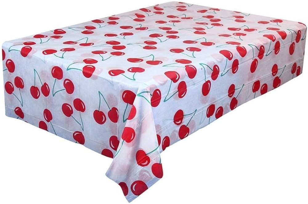 2 Pcs Plastic Tablecloth Disposable Table Cover Thickened Square Tablecover for Kitchen Picnic We... | Amazon (US)