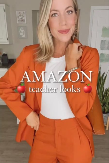 🍎 TEACHER/WORK OUTFITS 🍎

Save for later when you need some Inso for work!
P.S.  this suit is SOOOOO good and is less than $50!!!

#amazon #amazonfashion #amazoninfluencer #amazonfinds #founditonamazon #teacheroutfit #teacheroutfits #teacherstyle #backtoschool #backtoschooloutfit #workwear #workwearstyle #officeoutfit #ootd #outfitinspiration #trouserpants
