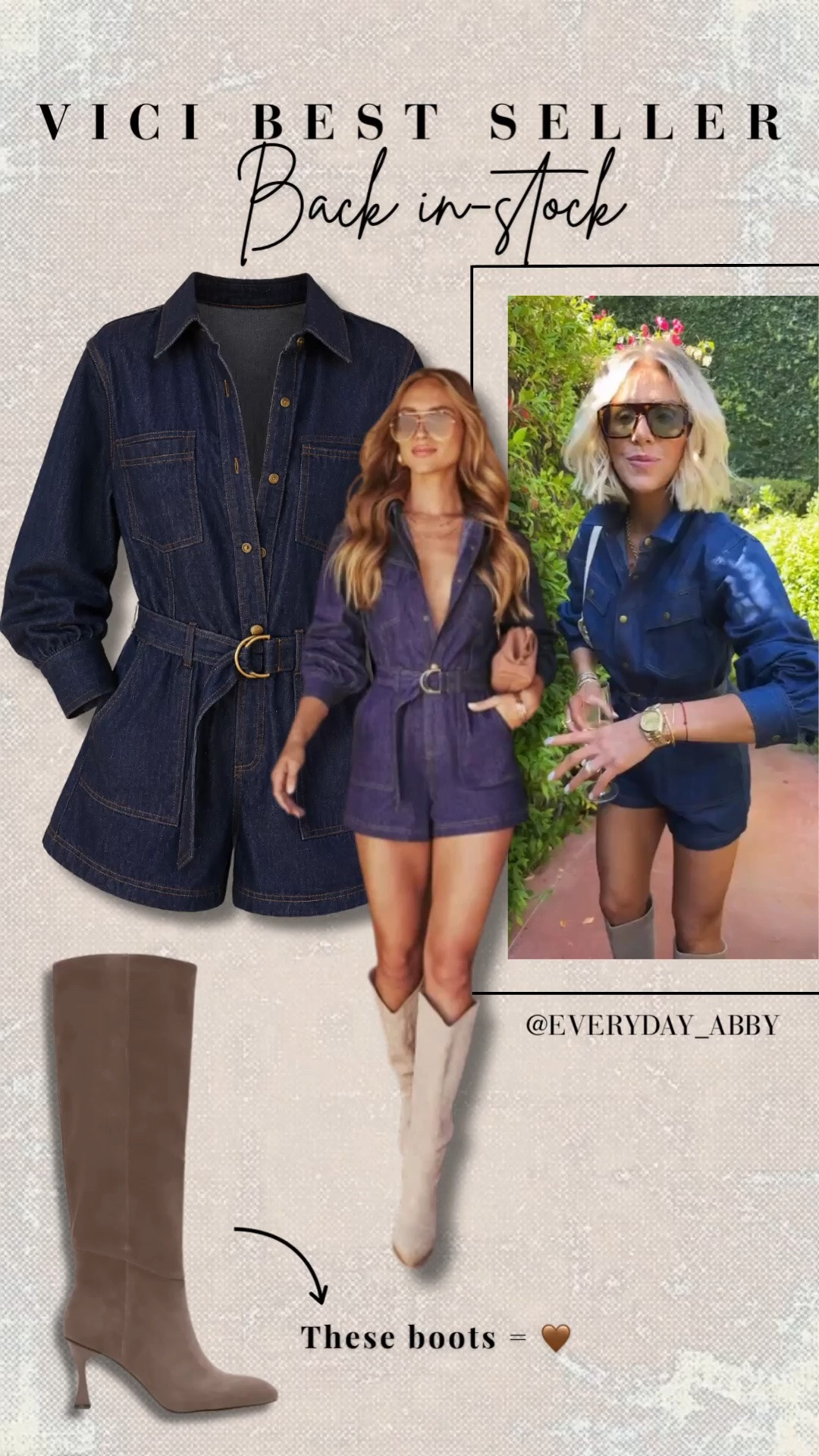 This romper is SO good and Vici just restocked it 🤩💫 Use code ABIGAIL40 for 40% off ✨

#LTKootd #LTKdayinmylife #LTKSaleAlert