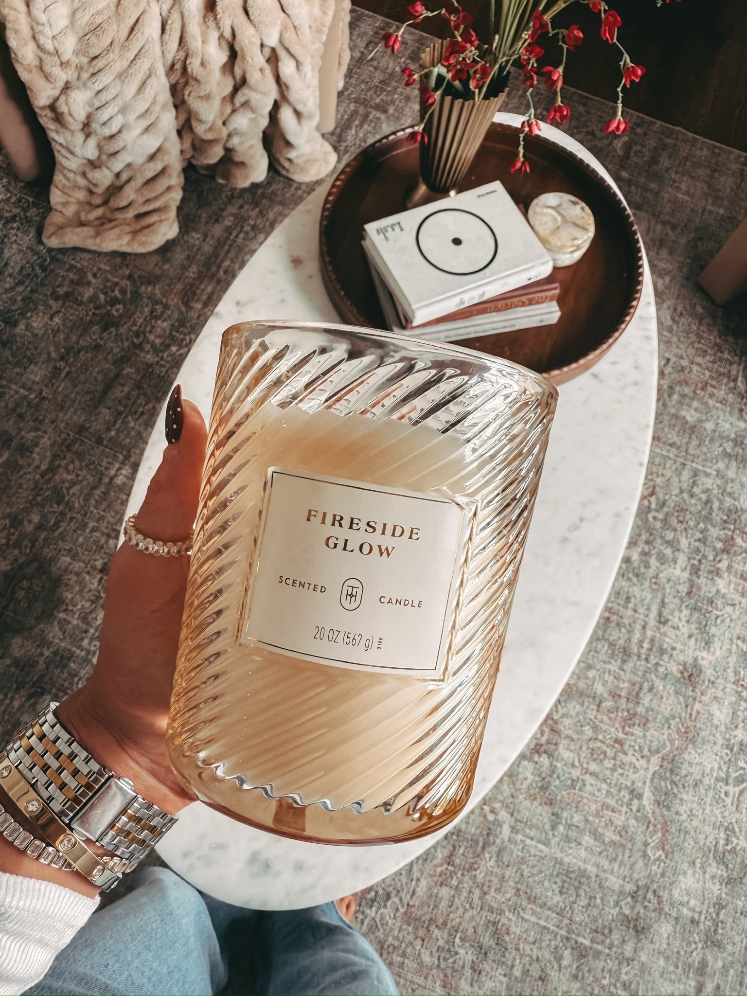 I have been loving this candle from Target! The cutest packing and cozy scent make it the perfect holiday gift, stocking stuffer or favorite things gift! 

#LTKHoliday #LTKGiftGuide

#LTKselfcare #LTKSeasonal #LTKHome