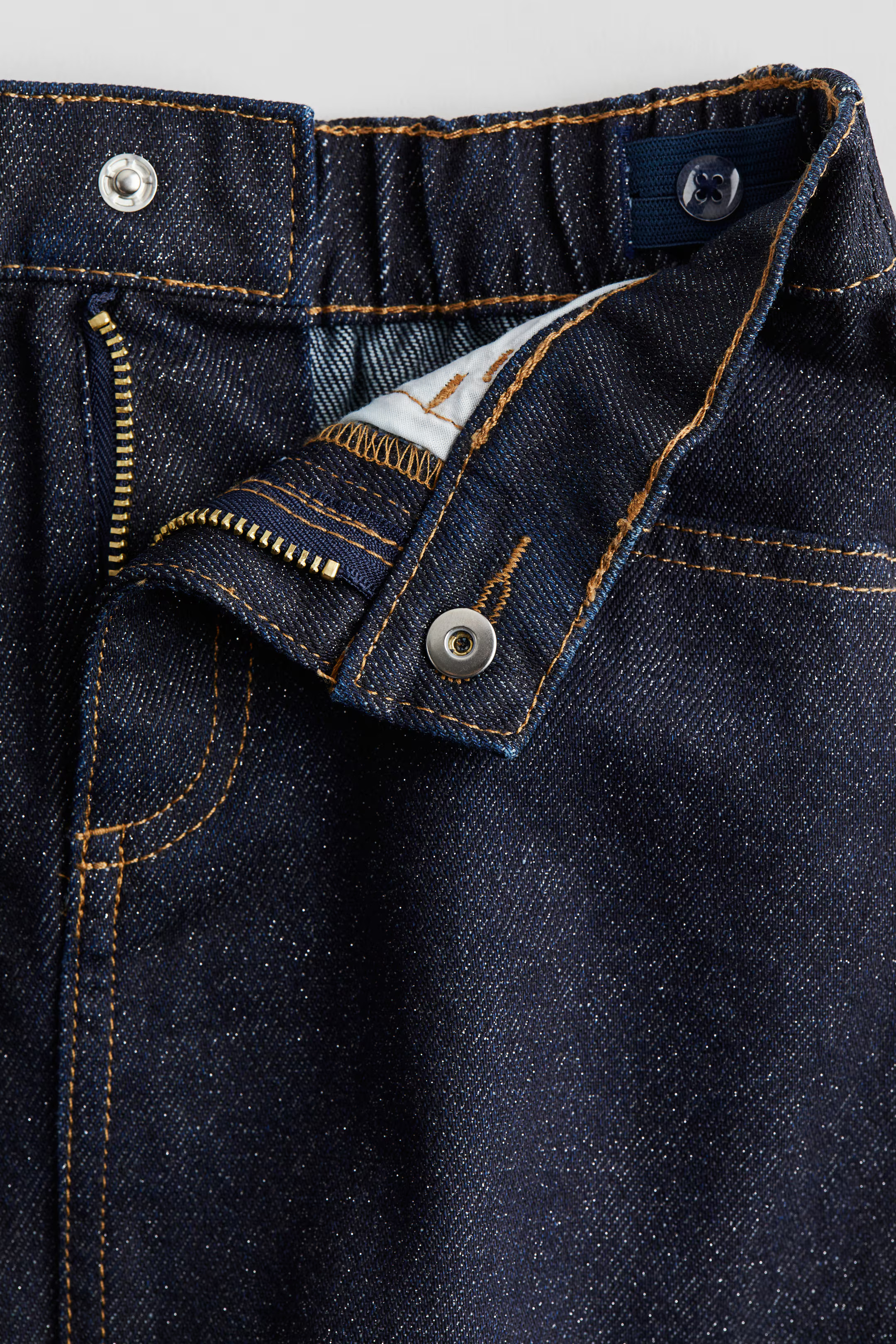 Shimmery Denim Skirt | H&M (US + CA)