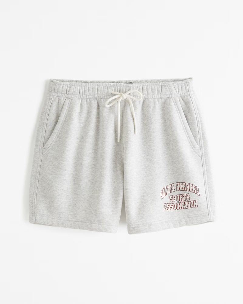 Thrift-Inspired Fleece Short | Abercrombie & Fitch (US)