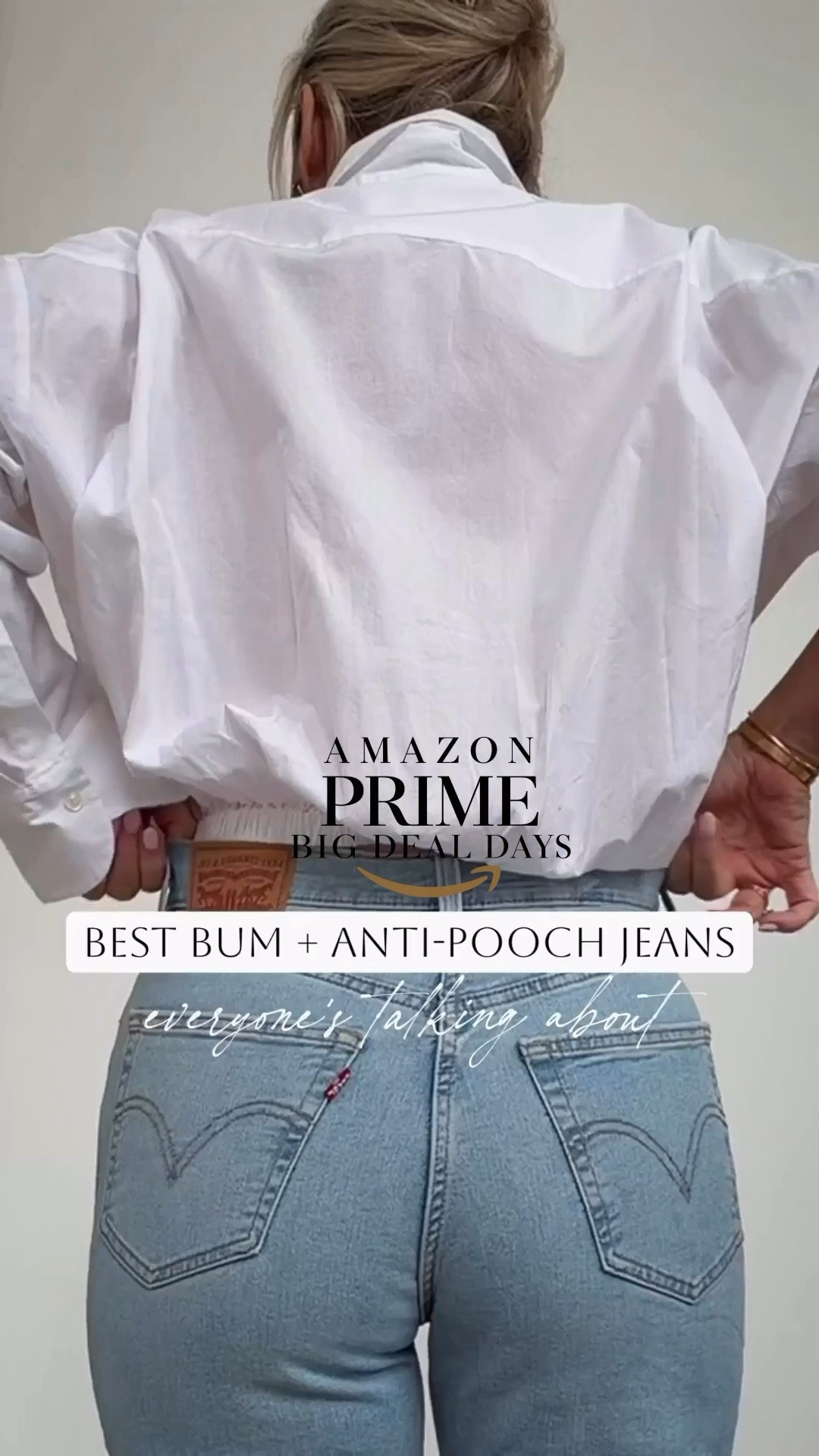 Yeppp you read that right - over 50% off my Levi jeans for early prime deal days! 

Best bum + anti-pooch jeans everyone’s talking about🔥💯🍑!!! RESTOCKED my suede jacket too! L

I’m not kidding — I went back and ordered three more colors. They’re that good. Super stretchy, insanely comfortable, and the deep V back gives the best shape. They cinch the waist without giving that front pooch situation (you know what I mean).

They run pretty TTS but if you’re between sizes size up since the waist is more fitted.
So flattering. So good.🔥

high waisted flattering denim. deep V back jeans. Date night outfits. Fall style.

#LTKSaleAlert #LTKSeasonal #LTKootd