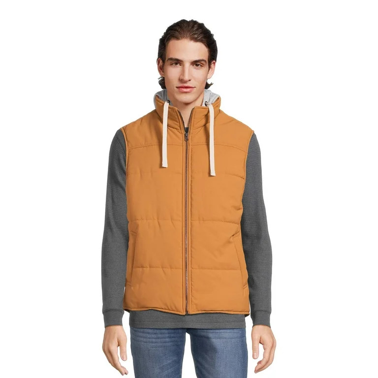 George Men's and Big Men's Hooded Vest, Size S-3XL | Walmart (US)