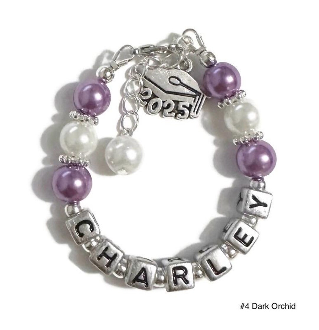 2025 Graduation Bracelet-personalized Graduation Gift-class of 2025 Grads Jewelry-custom 2025 Gra... | Etsy (US)