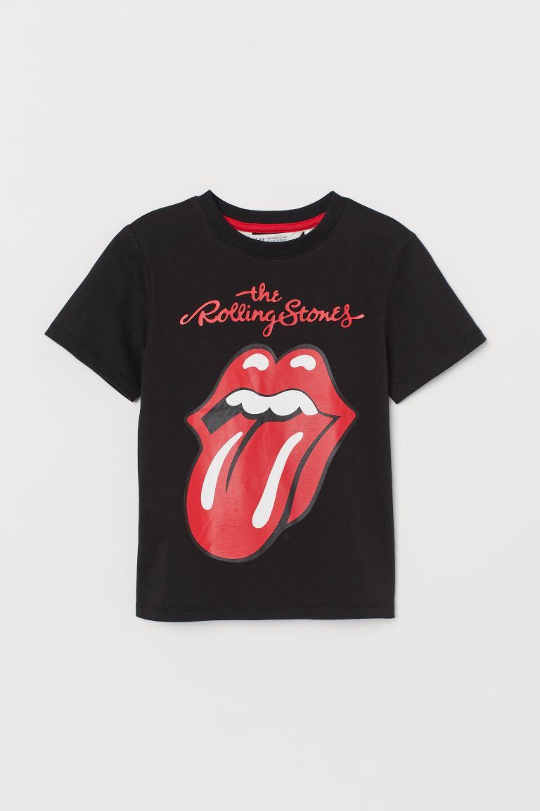 T-shirt with Printed Design | H&M (US + CA)