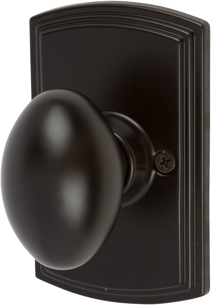 Delaney Hardware 115T-CN-BLACK-Dummy Canova Knob Dummy, One Sided, Non-Turning Door Knob, Black, ... | Amazon (US)