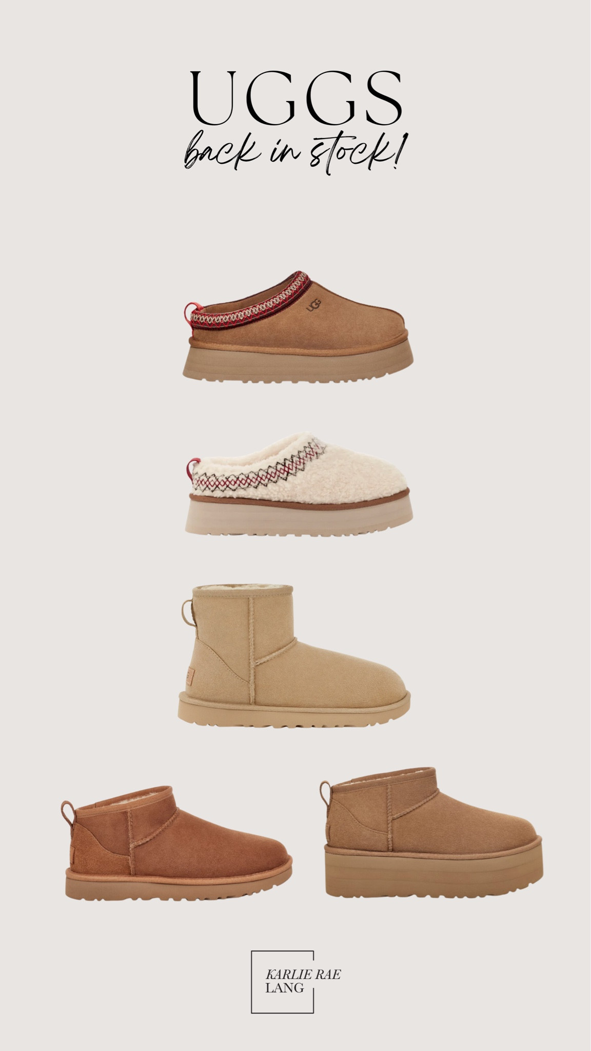 Uggs I’m stock right now!

Ugg restock, ugg mustard seed, ugg mini, ugg tazz 

#LTKSeasonal #LTKfindsunder100 #LTKshoecrush
