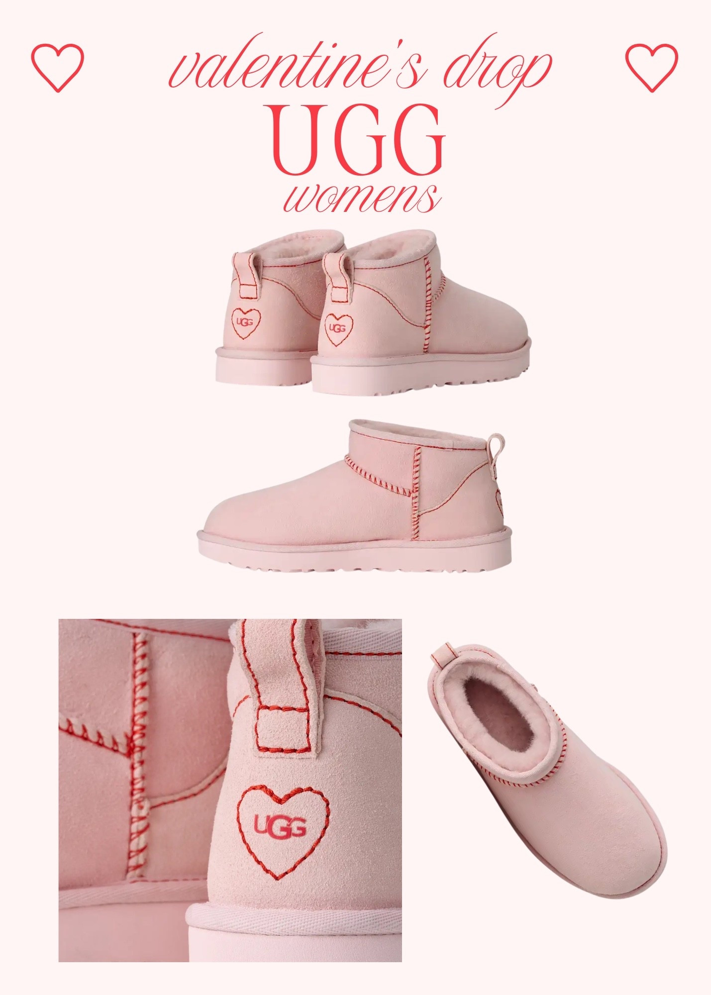 Another Ugg Valentine drop! #ugg #uggs #valentine #boots 

#LTKValentine #LTKmomlife #LTKSeasonal
