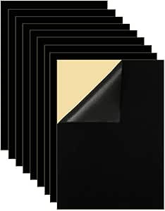 Mesheshe 10PCS Self Adhesive Felt Fabric, Soft Velvet Drawer Liner, DIY Velvet Fabric for Art & C... | Amazon (US)