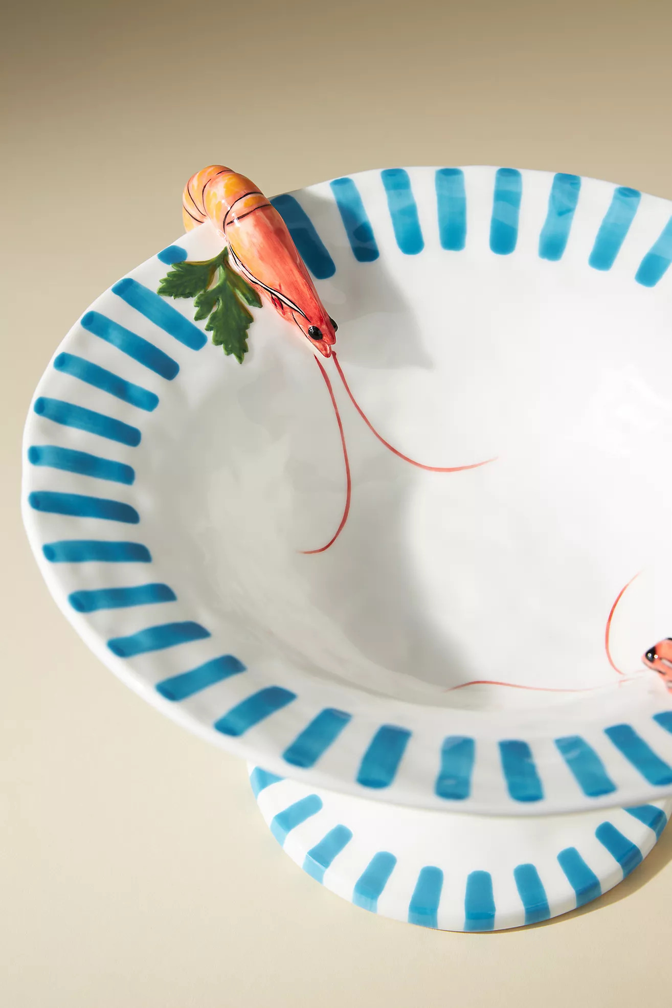 Micola Shrimp Serving Bowl | Anthropologie (US)