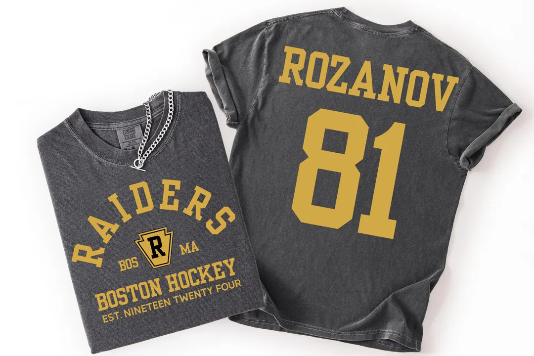 Ilya Rozanov 81-boston Raiders Tee, Hudson Williams Connor Storrie Shirt, Heated Rivalry Sweatshi... | Etsy (US)