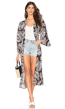 AMUSE SOCIETY Tropicana Kimono in Black from Revolve.com | Revolve Clothing (Global)