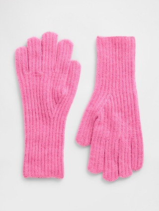 CashSoft Recycled Ribbed Gloves | Gap Factory