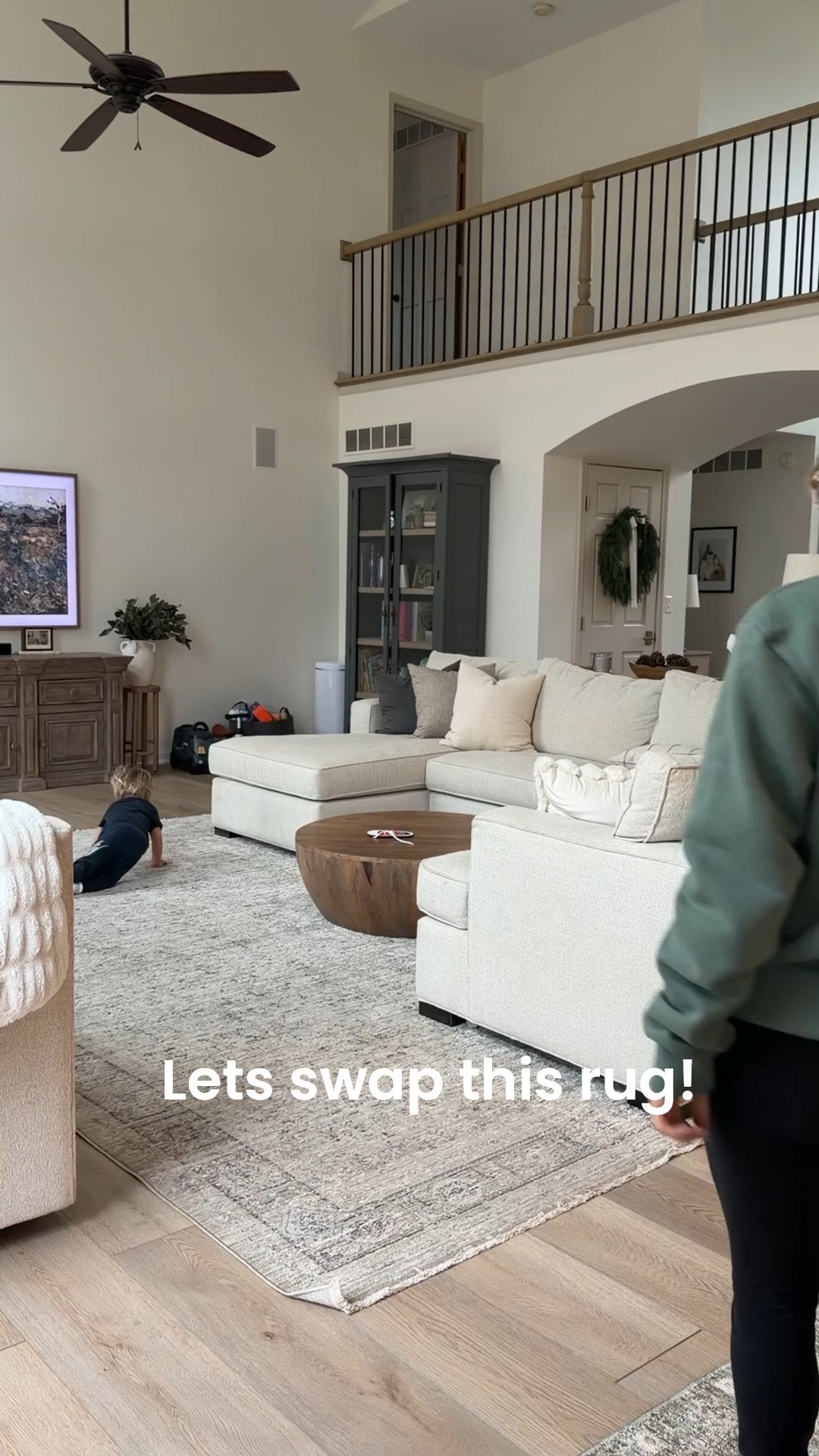 OBSESSED with my new rug in the living room!! It’s a little moodier and has rich brown and green tones! 

#LTKHome