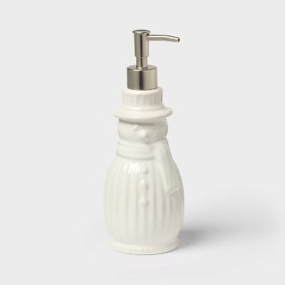 Snowman Christmas Soap Pump Cream - Threshold™ | Target
