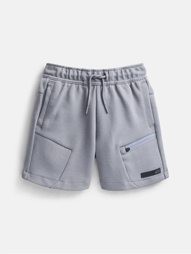 Athletic Works Boys Double Knit Shorts, Sizes 4-18 & Husky | Walmart (US)